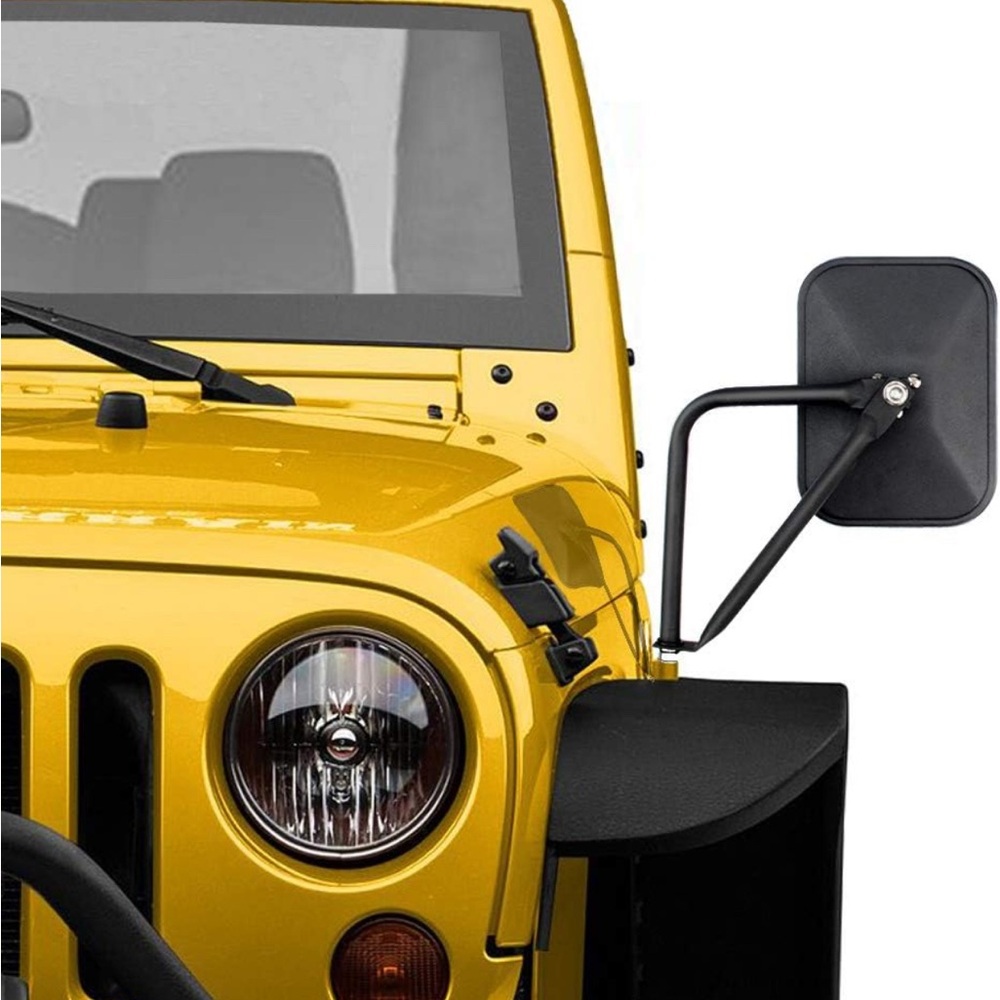 Door Off Mirror Compatible with Jeep Wrangler JK JL JT
